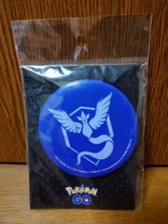 ポケモンGO 缶バッジ チームミスティック 未開封のサムネイル