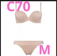 AMO'S STYLE ブラジャー＆ショーツセット C70 M