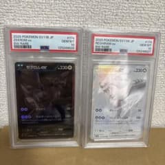 PSA10】ゼクロムex レシラムex bwr 連番 - メルカリ