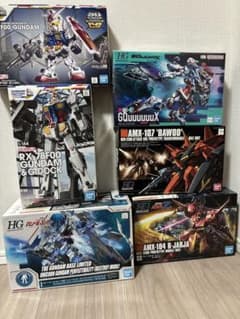 ガンプラセット　まとめ売り　6セット　ユニコーンペルフェクティビリティ他のサムネイル