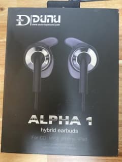 DUNU ALPHA 1 ハイブリッドイヤホン　中古のサムネイル