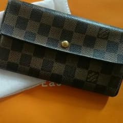 Louis Vuitton ダミエ 長財布 正規品のサムネイル