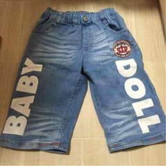 ベビードール デニム ハーフパンツのサムネイル