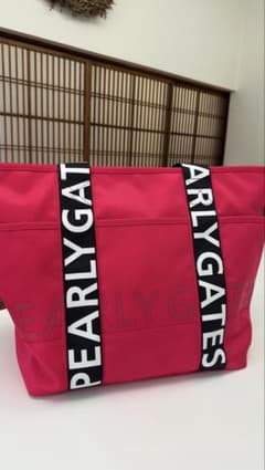 PEARLY GATES ゴルフ ロッカーバッグ ピンクのサムネイル