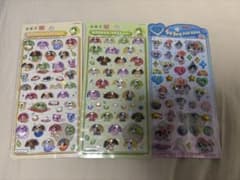 お茶犬 ボンボンドロップシール パワーパフガールズ 3枚セットのサムネイル