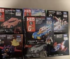 トミカ　機動戦士ガンダム　コンプセット　全7種　ドリームトミカのサムネイル