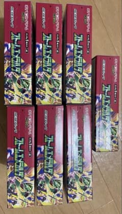 ストームエメラルダ 7BOX 未開封 箱未開封 ペリペリ付きのサムネイル