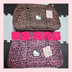新品・完売品☆アベイル ハローキティ ボストンバック ヒョウ柄 Avail