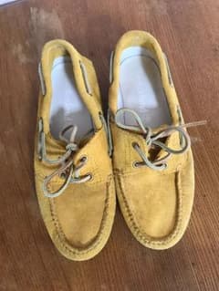 Timberland ティンバーランド デッキシューズ スエード イエローのサムネイル