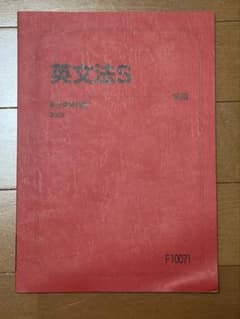 駿台 2023年度 【英文法S】 未使用 美品のサムネイル