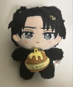 進撃の巨人 リヴァイ ぬいぴーすはらぺこくま ぬいぐるみのサムネイル