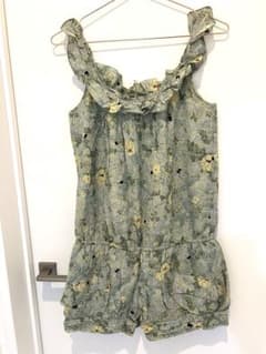 JILLSTUART セットアップ　つなぎ　花柄　グリーン　2のサムネイル