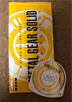 메탈 기어 솔리드 피스 워커 PSP the Best