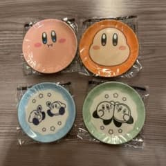 커비 콩 접시 4장 세트