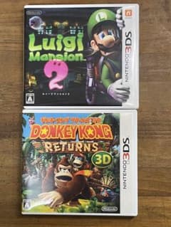 ルイージマンション2  ドンキーコングリターンズ3D　3DSソフトのサムネイル