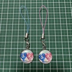 イニシャルハートチャーム2個セットのサムネイル