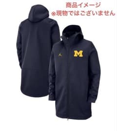 ミシガン大 Jordan ブランド Dri-fit ロング丈ジャケット M 新品 ミシガン大 Jordan ブランド Dri-fit ロング丈ジャケット M 新品