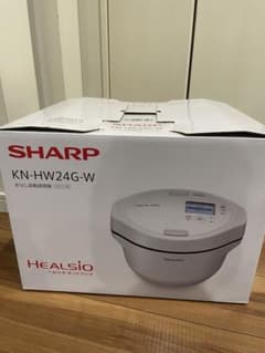 ダイヤ様専用　ヘルシオホットクック　SHARP KN-HW24G-W WHITEのサムネイル