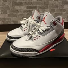 ナイキ エアジョーダン3 レトロ ファイヤー レッドのサムネイル
