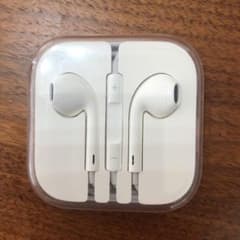 新品未使用　iPhoneイヤホン 純正品 iPhone純正イヤホンのサムネイル