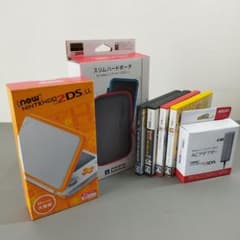 New ニンテンドー ２DS LL ホワイト×オレンジ セットのサムネイル