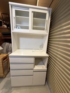 【大阪引取or直配送】ニトリ キッチンボード レジューム幅90 カップボード 大阪引取or直配送】ニトリ キッチンボード レジューム幅90 カップ