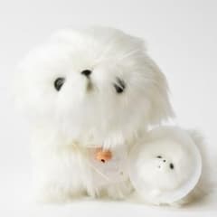 ハンドメイド 作家様 特大ワンちゃん エリザベスカラー犬 ぬいぐるみ 2
