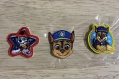 パウパトロール ワッペン 3個セットのサムネイル