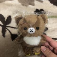 산엑스 리락쿠마 매달려 봉제인형