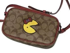 コーチ COACH 定番人気パックマン ショルダーコンパクトなのに大容量 