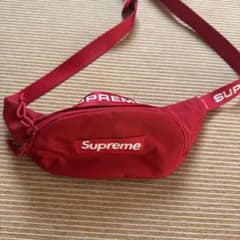 Supreme 赤 ボディバッグ CORDURA - メルカリ