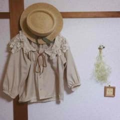 ブラウス レース襟のサムネイル