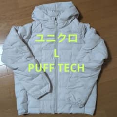 UNIQLO 유니클로 PUFF TECH 후드 재킷 L
