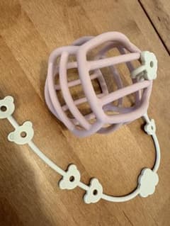 fika オーボール シリコンボール ベビーボール ピンク　DADWAYシリコンのサムネイル
