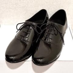 LELIEN PLUS レインシューズ ローファー 黒 雨晴れ兼用 美品 通勤