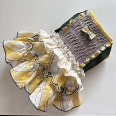 ☆犬の服☆ ワンピース　♡ハンドメイド♡ Sサイズのサムネイル