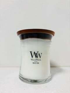 WoodWick ホワイトチーク　アロマキャンドルのサムネイル