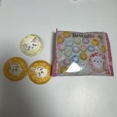 치이카와 자수 캔 배지 2 / 토끼 3 개 세트