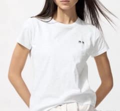 UNIQLO スラブTシャツ ホワイト Mのサムネイル