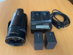 ソニービデオカメラ　AX55/充電器&バッテリー2個のサムネイル