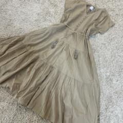 안티 클로즈 [ANTIQULOTHES] 티어드 롱 원피스 F