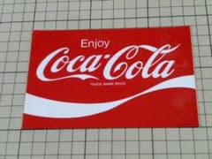80s【希少】Coca Cola ステッカー 当時物 ビンテージ コカコーラ 