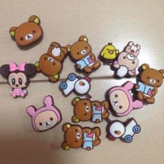 リラックマ(＋ミニーちゃん)クロックスアクセサリーのサムネイル