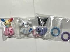 サンリオ ガチャガチャ キーリングハンガー セットのサムネイル