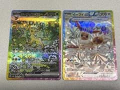 リーフィアex SAR とイーブイex SAR セット テラスタルフェス - メルカリ