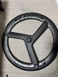 中古】DATI 9 ホイール カーボン ランバイク 10本スポーク 現状