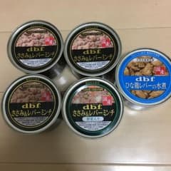 dbf ささみ＆レバーミンチ　ひな鶏レバー水煮のサムネイル