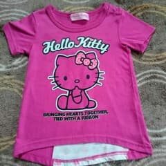 値下げ！！！ハローキティ☆半袖Tシャツ☆９５のサムネイル