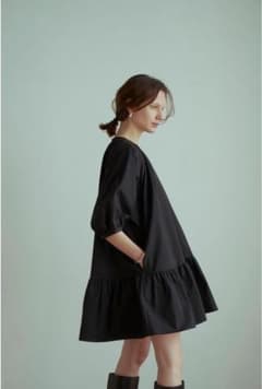 クラネCLANE PUFF MINI ONE PIECE 黒　Sのサムネイル