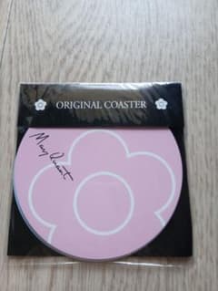 Mary Quant 花形コースター ピンク 未使用のサムネイル